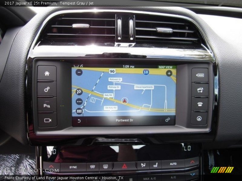 Tempest Gray / Jet 2017 Jaguar XE 25t Premium