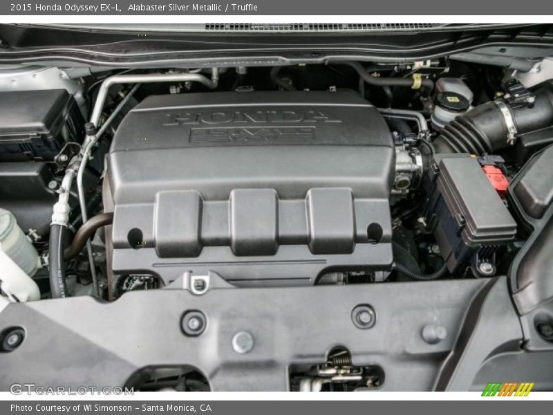 Alabaster Silver Metallic / Truffle 2015 Honda Odyssey EX-L