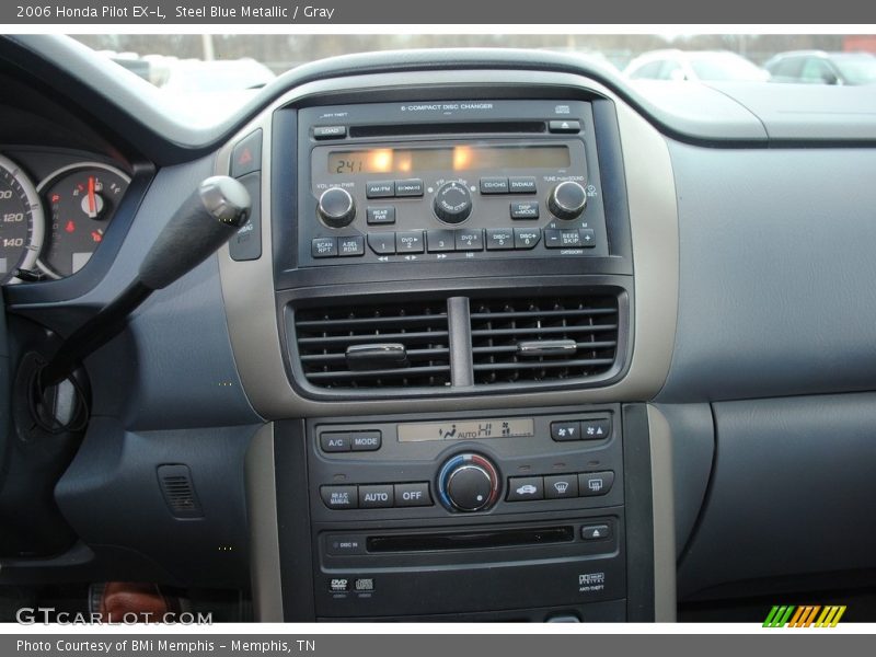 Steel Blue Metallic / Gray 2006 Honda Pilot EX-L