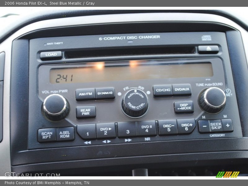 Steel Blue Metallic / Gray 2006 Honda Pilot EX-L
