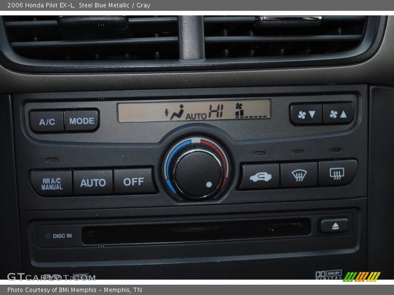 Steel Blue Metallic / Gray 2006 Honda Pilot EX-L