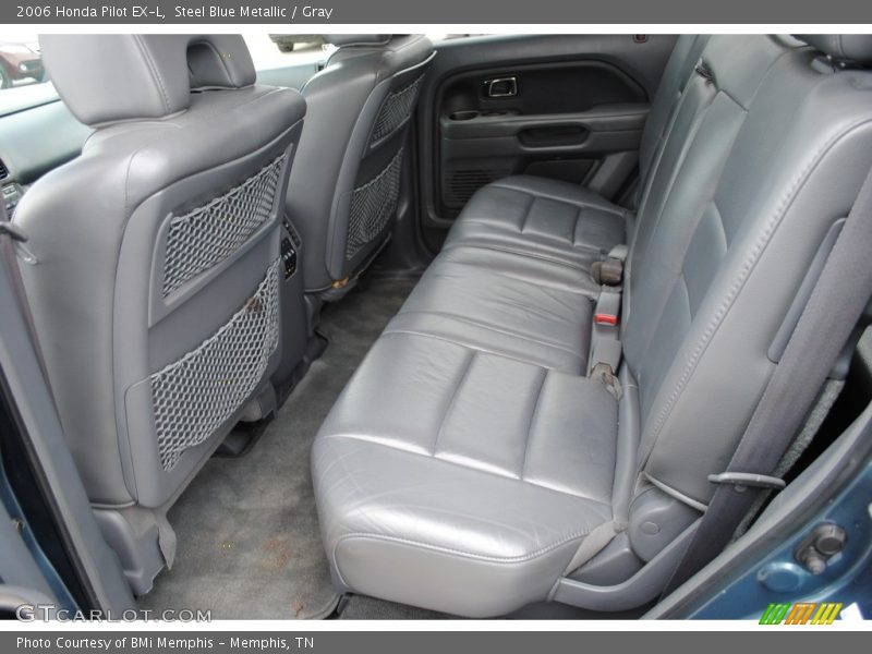 Steel Blue Metallic / Gray 2006 Honda Pilot EX-L