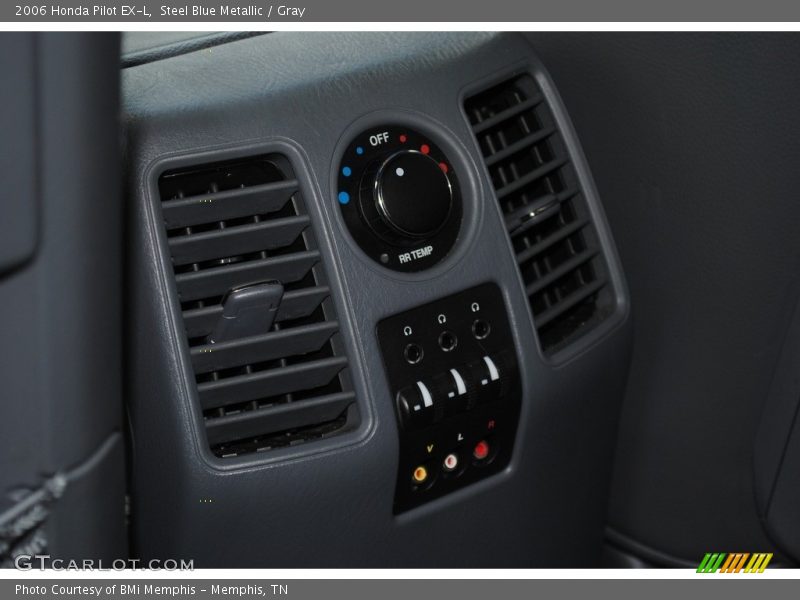 Steel Blue Metallic / Gray 2006 Honda Pilot EX-L