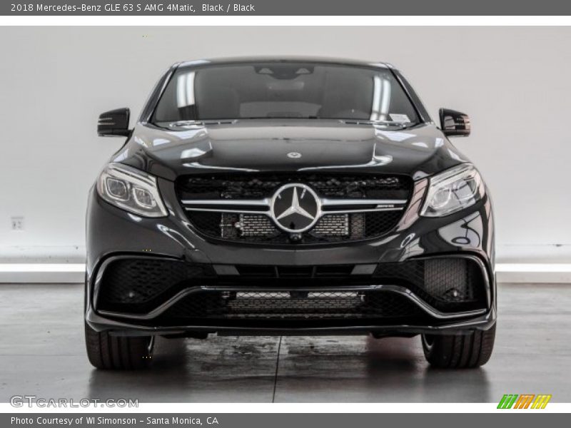 Black / Black 2018 Mercedes-Benz GLE 63 S AMG 4Matic