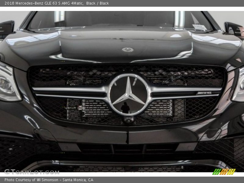 Black / Black 2018 Mercedes-Benz GLE 63 S AMG 4Matic