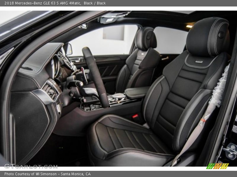 Front Seat of 2018 GLE 63 S AMG 4Matic