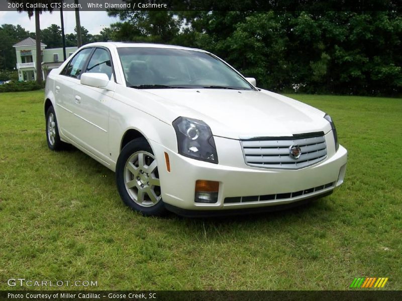 White Diamond / Cashmere 2006 Cadillac CTS Sedan