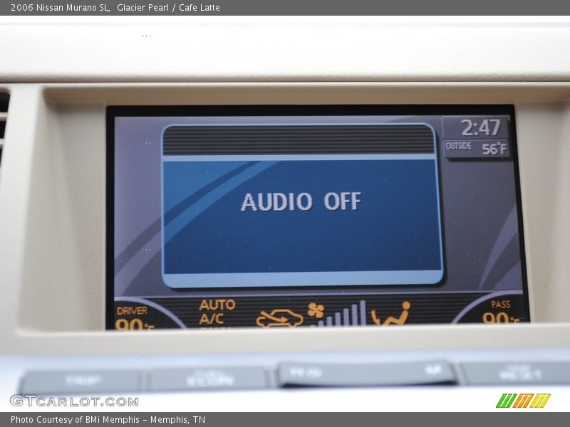 Glacier Pearl / Cafe Latte 2006 Nissan Murano SL