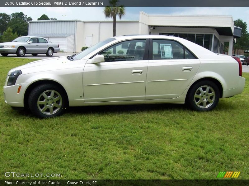 White Diamond / Cashmere 2006 Cadillac CTS Sedan