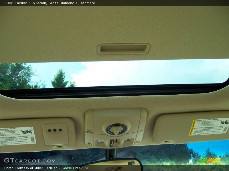 White Diamond / Cashmere 2006 Cadillac CTS Sedan