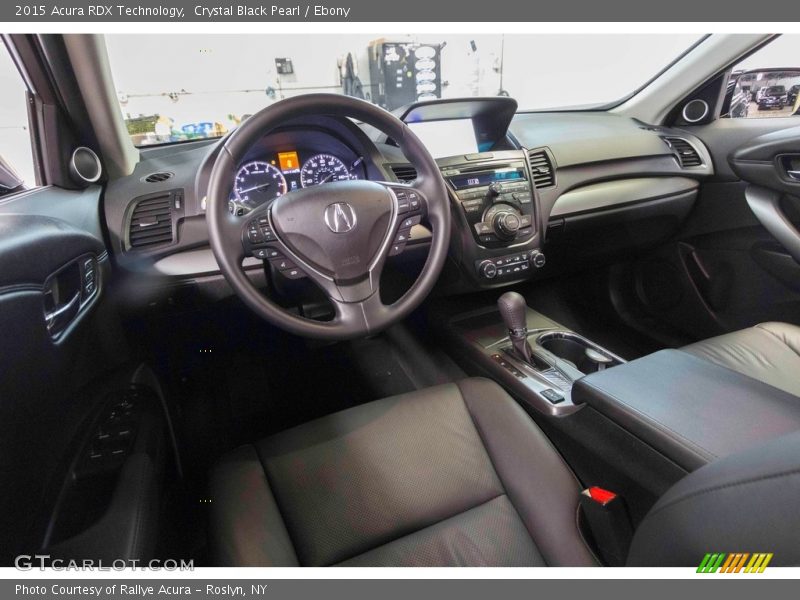 Crystal Black Pearl / Ebony 2015 Acura RDX Technology