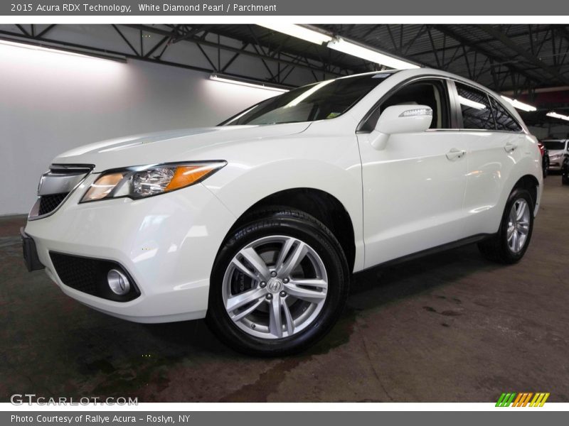 White Diamond Pearl / Parchment 2015 Acura RDX Technology