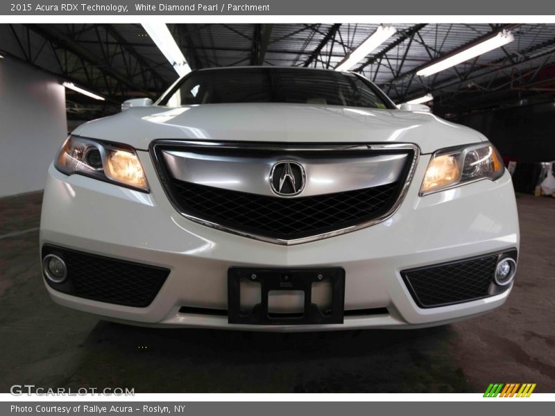 White Diamond Pearl / Parchment 2015 Acura RDX Technology