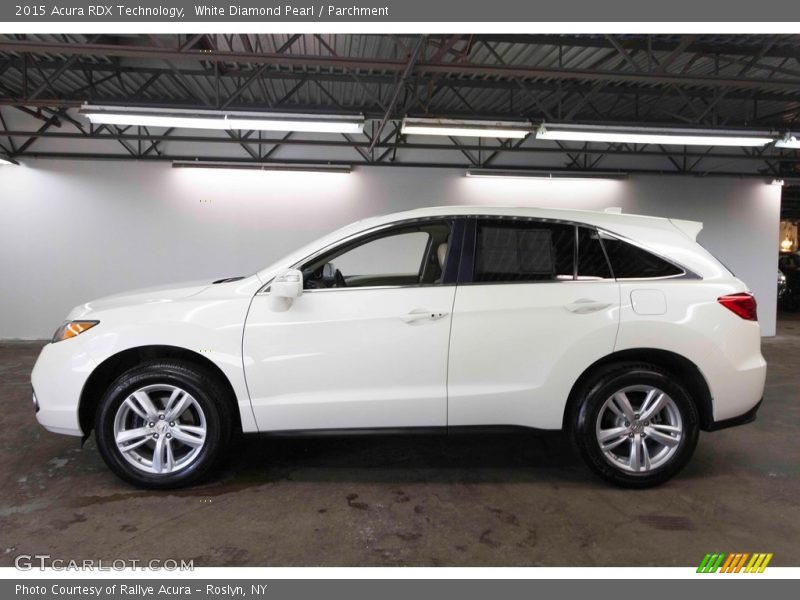 White Diamond Pearl / Parchment 2015 Acura RDX Technology