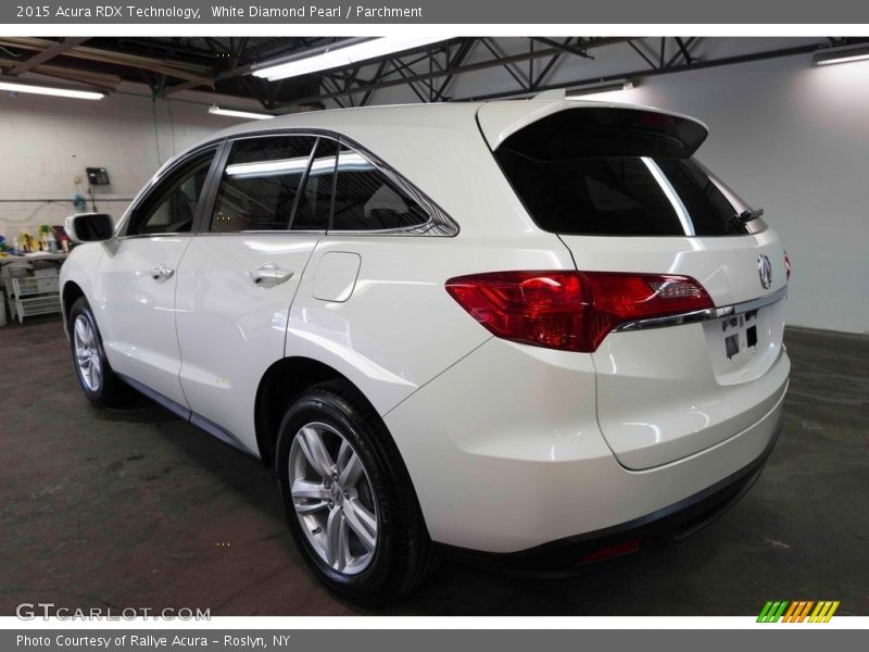 White Diamond Pearl / Parchment 2015 Acura RDX Technology