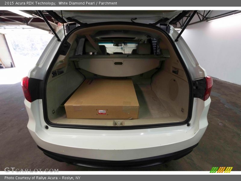 White Diamond Pearl / Parchment 2015 Acura RDX Technology