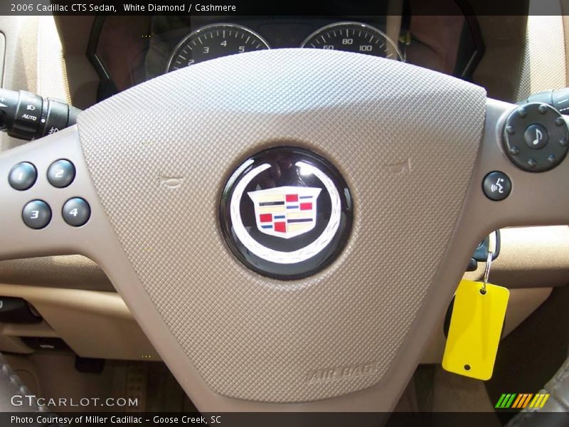 White Diamond / Cashmere 2006 Cadillac CTS Sedan
