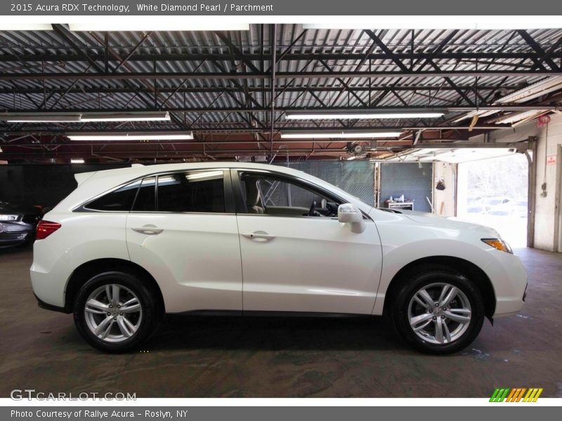 White Diamond Pearl / Parchment 2015 Acura RDX Technology