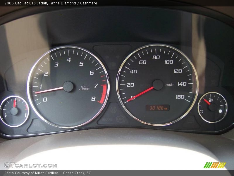 White Diamond / Cashmere 2006 Cadillac CTS Sedan