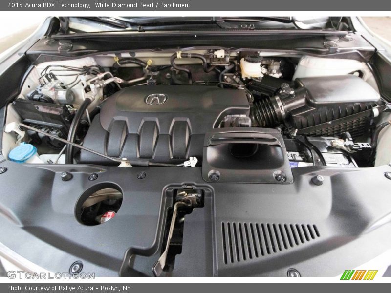 White Diamond Pearl / Parchment 2015 Acura RDX Technology