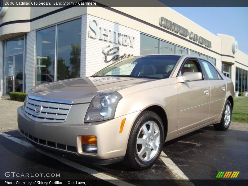 Sand Storm / Cashmere 2006 Cadillac CTS Sedan