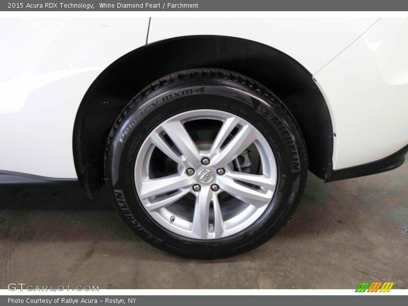 White Diamond Pearl / Parchment 2015 Acura RDX Technology