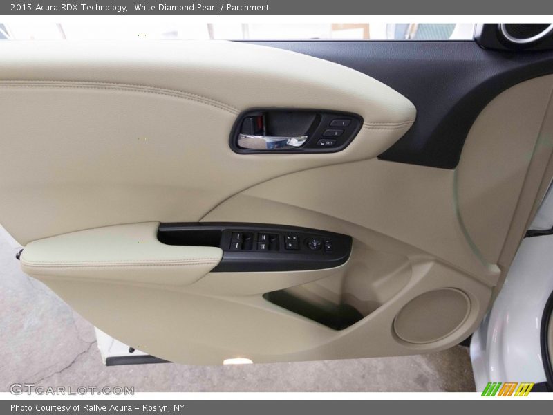 White Diamond Pearl / Parchment 2015 Acura RDX Technology