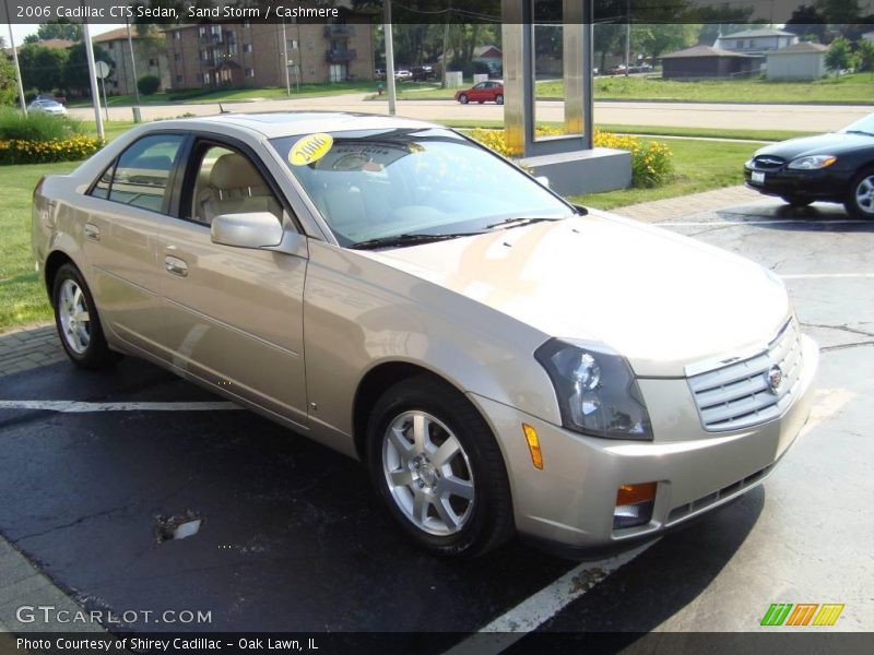 Sand Storm / Cashmere 2006 Cadillac CTS Sedan