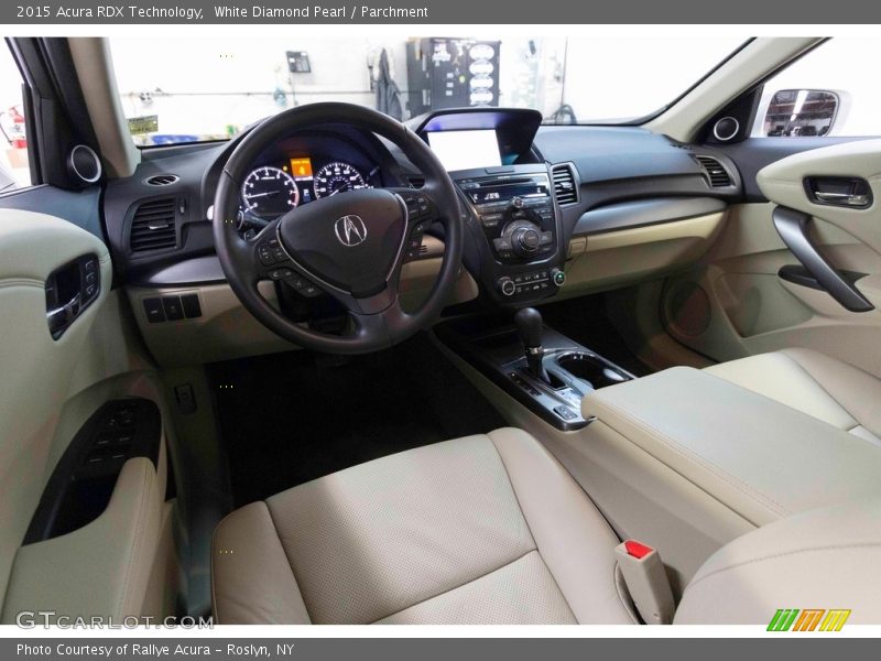 White Diamond Pearl / Parchment 2015 Acura RDX Technology