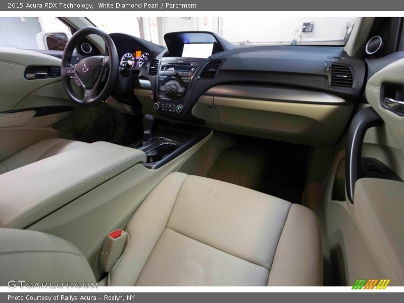 White Diamond Pearl / Parchment 2015 Acura RDX Technology