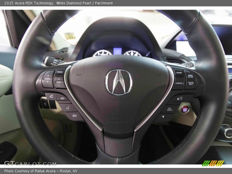 White Diamond Pearl / Parchment 2015 Acura RDX Technology
