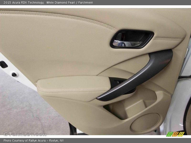 White Diamond Pearl / Parchment 2015 Acura RDX Technology