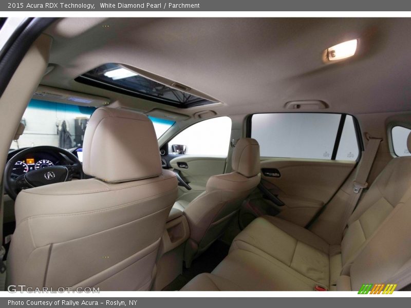 White Diamond Pearl / Parchment 2015 Acura RDX Technology