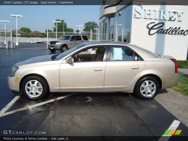 Sand Storm / Cashmere 2006 Cadillac CTS Sedan