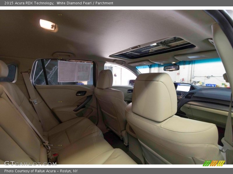 White Diamond Pearl / Parchment 2015 Acura RDX Technology