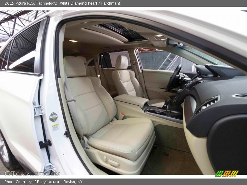 White Diamond Pearl / Parchment 2015 Acura RDX Technology