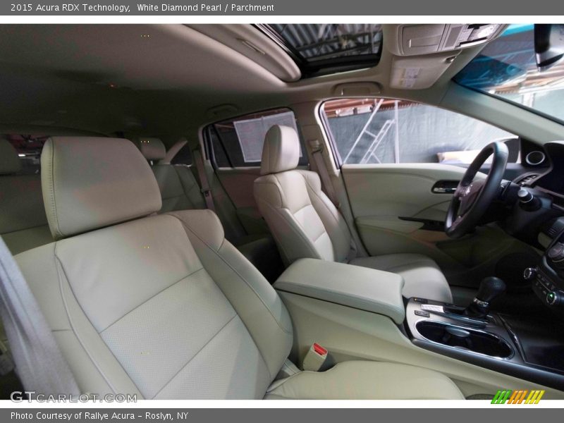 White Diamond Pearl / Parchment 2015 Acura RDX Technology