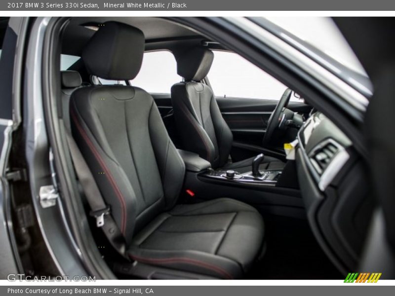 Mineral White Metallic / Black 2017 BMW 3 Series 330i Sedan