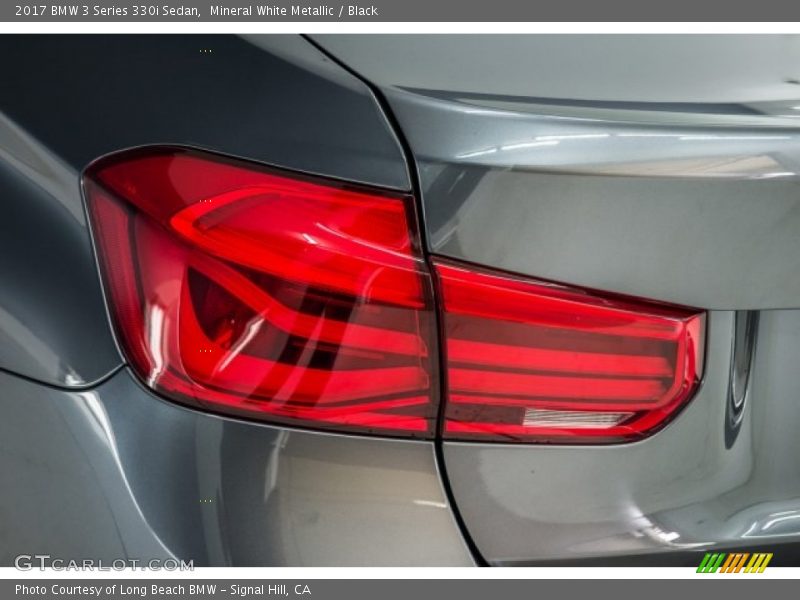 Mineral White Metallic / Black 2017 BMW 3 Series 330i Sedan