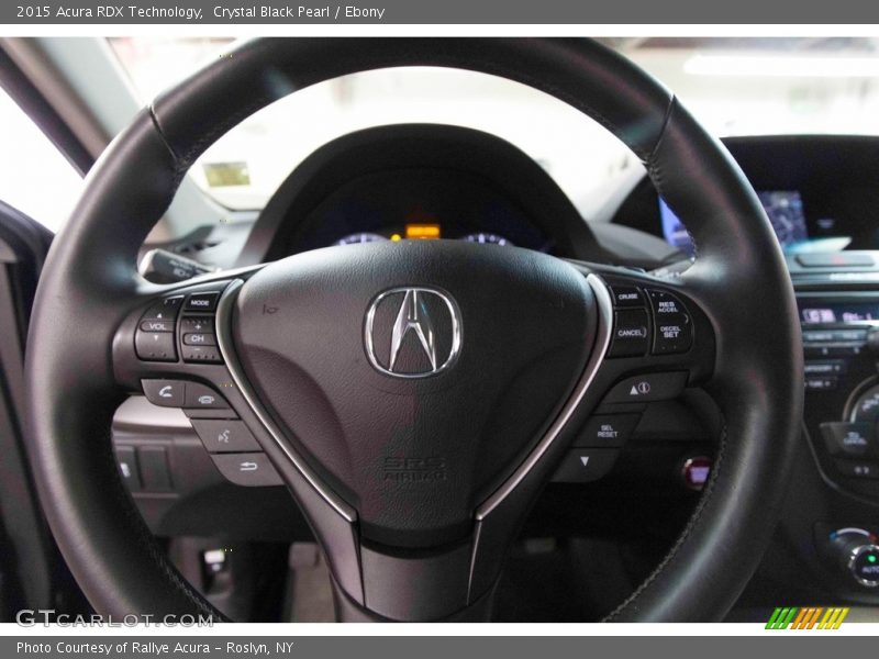 Crystal Black Pearl / Ebony 2015 Acura RDX Technology