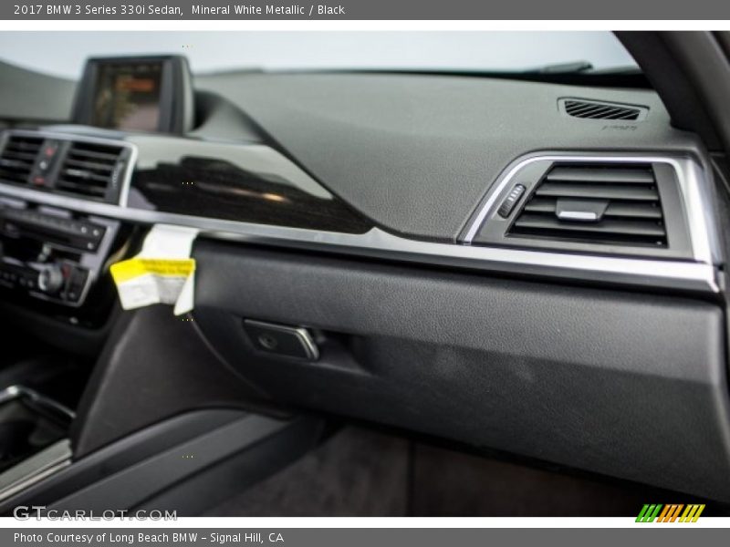 Mineral White Metallic / Black 2017 BMW 3 Series 330i Sedan