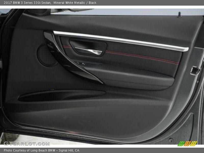 Mineral White Metallic / Black 2017 BMW 3 Series 330i Sedan