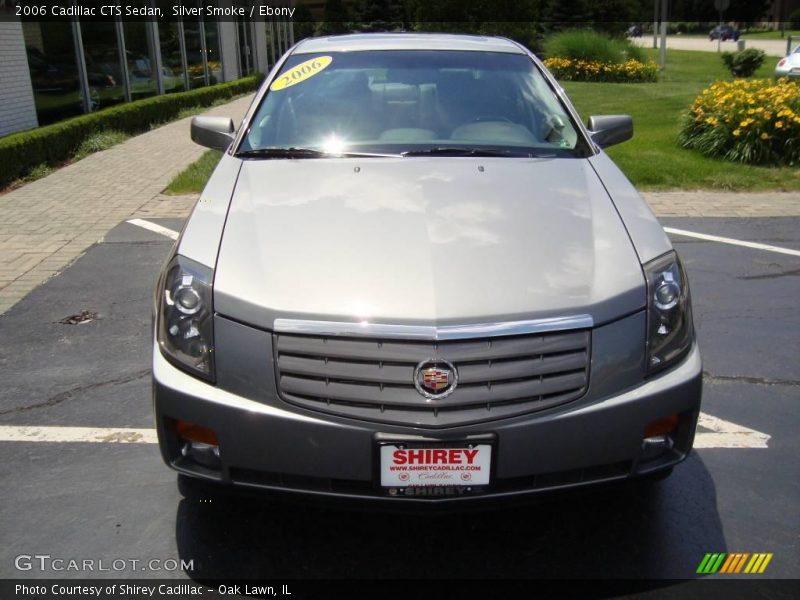 Silver Smoke / Ebony 2006 Cadillac CTS Sedan