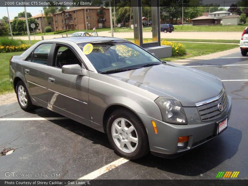 Silver Smoke / Ebony 2006 Cadillac CTS Sedan