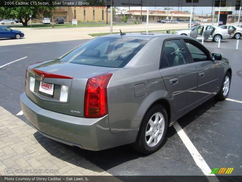 Silver Smoke / Ebony 2006 Cadillac CTS Sedan