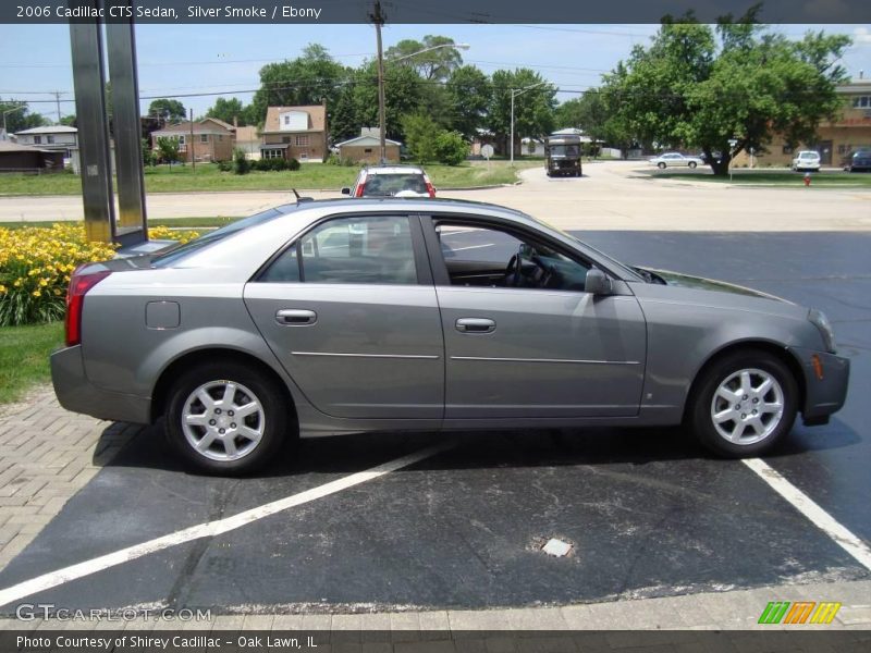 Silver Smoke / Ebony 2006 Cadillac CTS Sedan