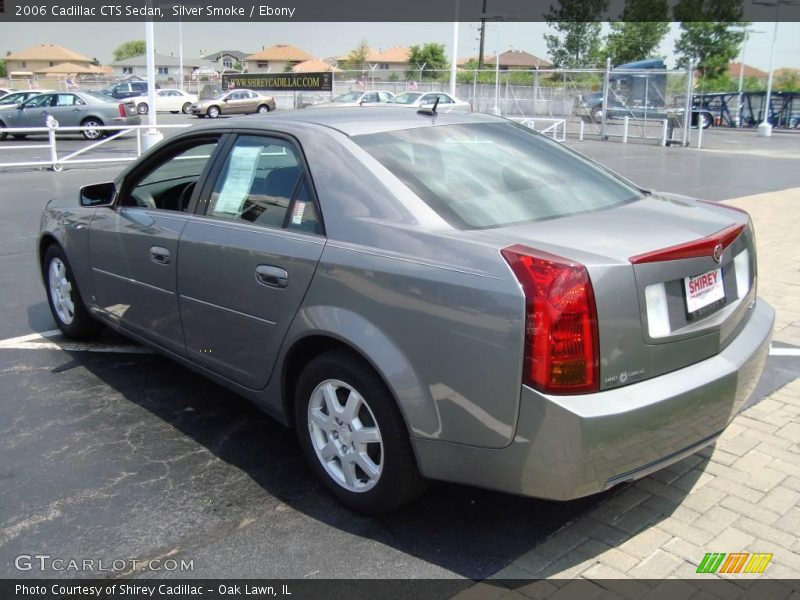 Silver Smoke / Ebony 2006 Cadillac CTS Sedan
