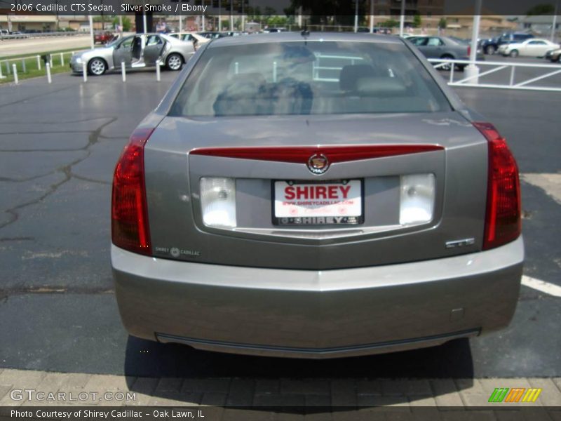 Silver Smoke / Ebony 2006 Cadillac CTS Sedan