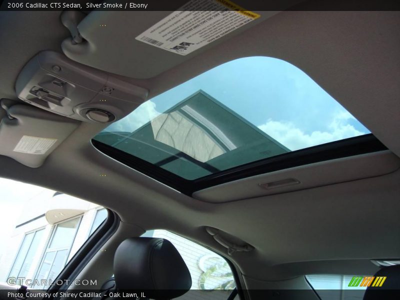 Silver Smoke / Ebony 2006 Cadillac CTS Sedan