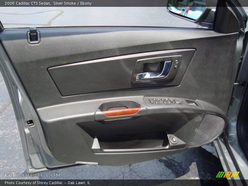 Silver Smoke / Ebony 2006 Cadillac CTS Sedan